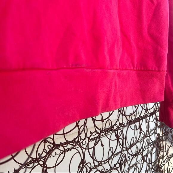 The North Face pink with purple half dome Logo sweatshirt hoodie - Picture 2 of 5